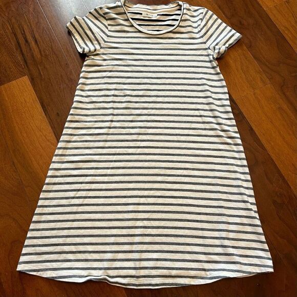 Madewell women's Striped Retreat Mini T-shirt 100% cotton Dress size XS